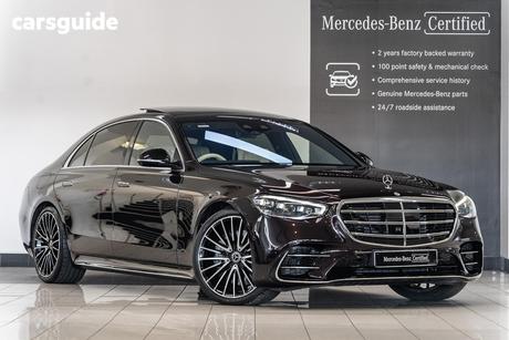 Black 2025 Mercedes-Benz S580 Saloon L 4Matic