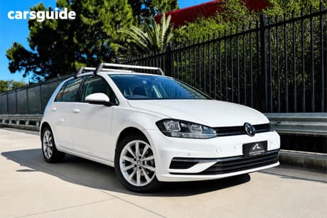 White 2019 Volkswagen Golf Hatchback 110 Tsi Comfortline