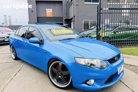 Blue 2009 Ford Falcon Sedan Xr6T