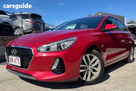 Red 2019 Hyundai I30 Hatchback Active