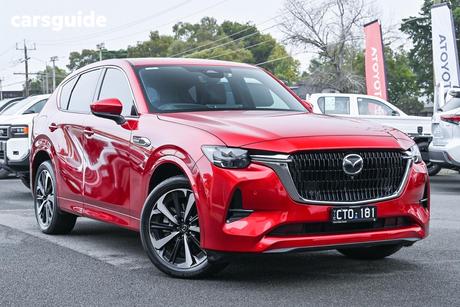 Red 2024 Mazda CX-60 Wagon P50E Azami Phev