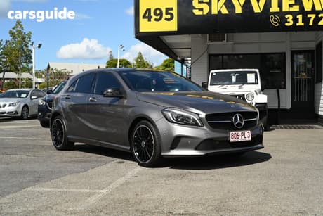 Grey 2018 Mercedes-Benz A180 Hatchback
