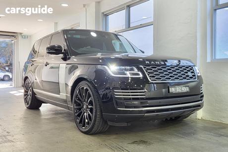 Black 2018 Land Rover Range Rover SUV SDV8 AUTOBIOGRAPHY 4X4