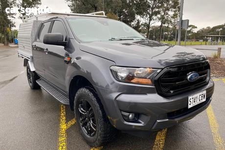 Grey 2019 Ford Ranger Double Cab Pick Up Xls 3.2 (4X4)