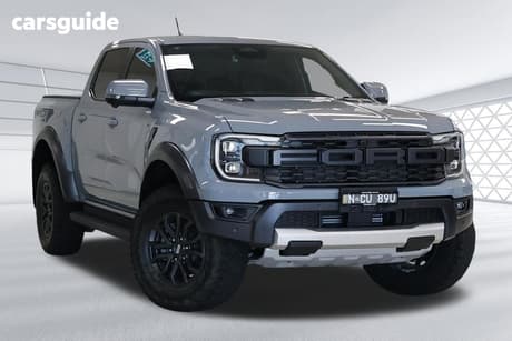 Grey 2024 Ford Ranger Double Cab Pick Up Raptor 3.0 (4X4)