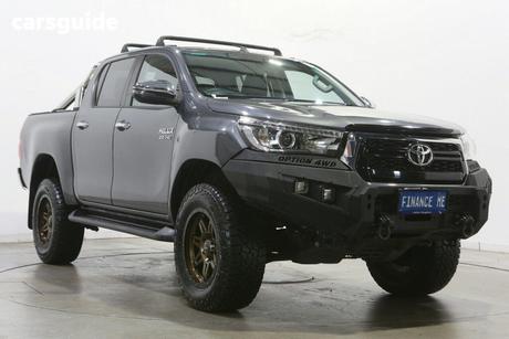 Grey 2019 Toyota Hilux Double Cab Pick Up Sr5 (4X4)