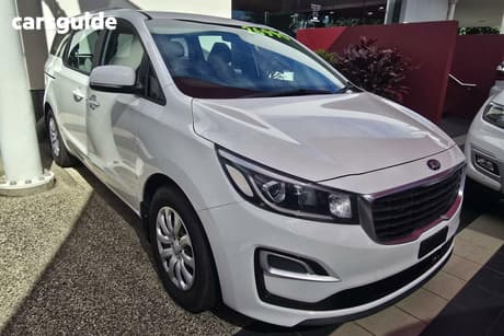 White 2019 Kia Carnival Wagon S