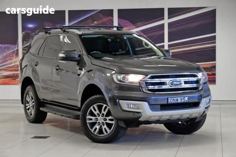 Grey 2017 Ford Everest Wagon Trend (4Wd)