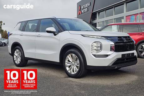 White 2025 Mitsubishi Outlander Wagon Es 5 Seat (2Wd)