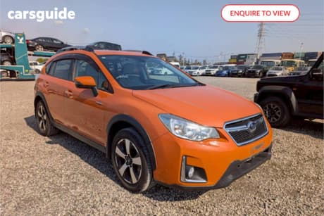 Orange 2016 Subaru XV SUV 2.0I-L EYESIGHT AWD