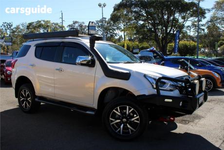 White 2020 Isuzu MU-X Wagon Ls-T (4X4)