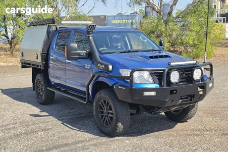 Blue 2012 Toyota Hilux Dual Cab Pick-up Sr5 (4X4)