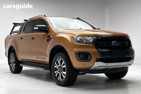 Orange 2019 Ford Ranger Double Cab Pick Up Wildtrak 2.0 (4X4)