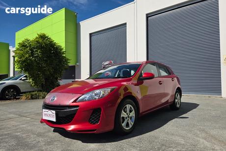 Red 2013 Mazda 3 Hatchback Neo