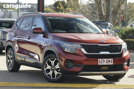 Orange 2020 Kia Seltos Wagon Sport+ (Fwd)