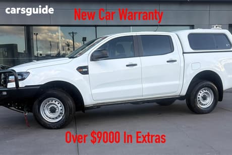 White 2022 Ford Ranger Double Cab Pick Up Xl 3.2 (4X4)