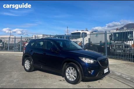 Blue 2013 Mazda CX-5 Wagon Maxx Sport (4X4)