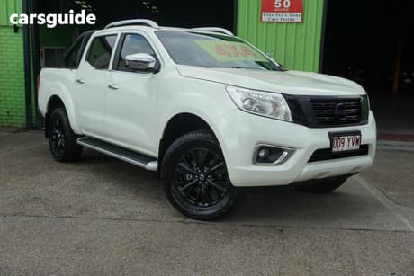 White 2018 Nissan Navara Dual Cab Utility St-X (4X4)