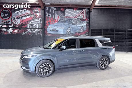 Blue 2022 Kia Carnival Wagon Si