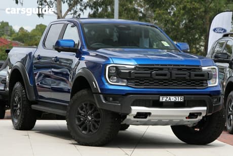 Blue 2025 Ford Ranger Double Cab Pick Up Raptor 3.0 (4X4)