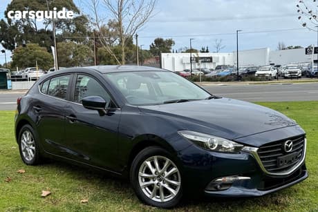 Blue 2016 Mazda 3 Hatchback Maxx