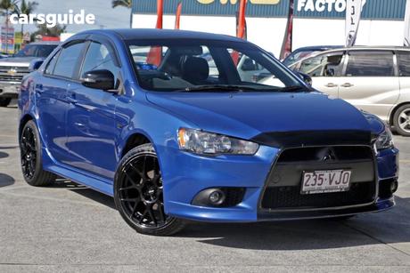 Blue 2014 Mitsubishi Lancer Sedan Es Sport