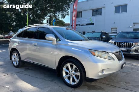 Silver 2009 Lexus RX SUV SPORTS LUXURY GGL15R
