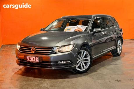 Grey 2016 Volkswagen Passat Wagon 140 Tdi Highline