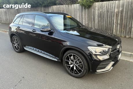 Black 2021 Mercedes-Benz GLC300 Wagon 4Matic Amg Line Plus Edt