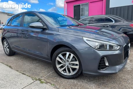 Grey 2017 Hyundai I30 Hatchback Active