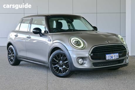 Silver 2019 Mini Cooper Hatchback 5D Hatch