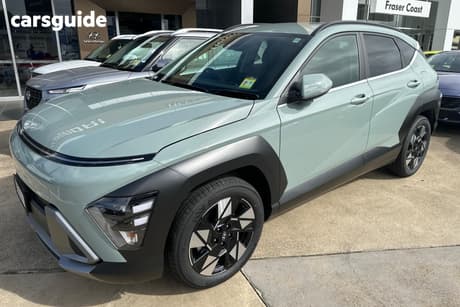 Green 2026 Hyundai Kona Wagon Hybrid Elite