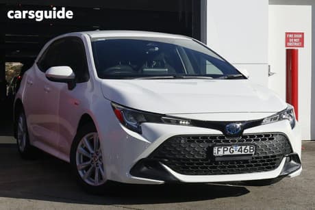 White 2025 Toyota Corolla Sedan Ascent Sport Hev
