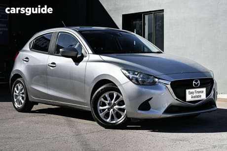 Grey 2016 Mazda 2 Hatchback Maxx