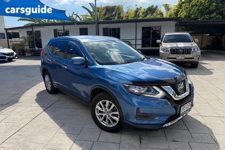 Blue 2019 Nissan X-Trail Wagon St (4Wd)