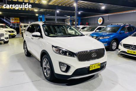 White 2016 Kia Sorento Wagon Platinum (4X4)