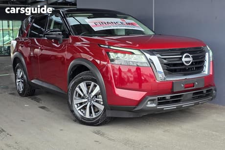 Red 2024 Nissan Pathfinder Wagon Ti (4Wd)
