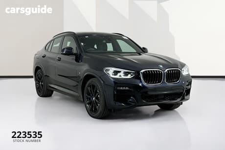 Black 2020 BMW X4 Coupe Xdrive30I M Sport