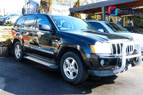 Black 2005 Jeep Grand Cherokee Wagon Limited (4X4)