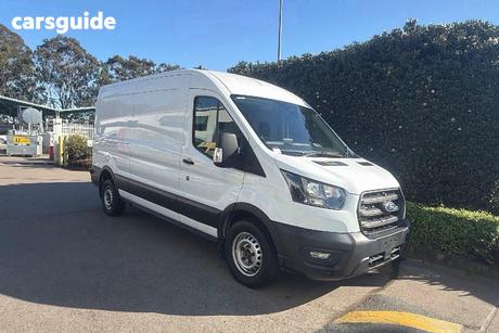 White 2020 Ford Transit Van 350L Lwb (Rwd) Srw