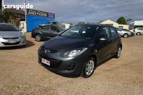 Grey 2012 Mazda 2 Hatchback Neo