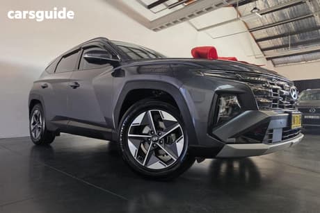 Grey 2024 Hyundai Tucson Wagon Elite (Fwd)