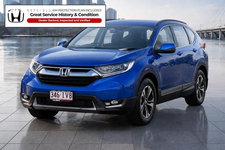 Blue 2019 Honda CR-V Wagon Vti (2Wd)