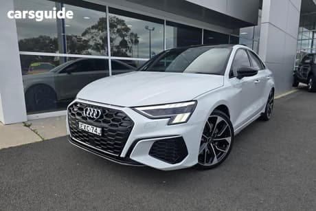 White 2022 Audi S3 Sedan 2.0 Tfsi Quattro