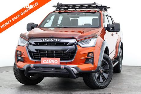 Orange 2021 Isuzu D-MAX Crew Cab Utility X-Terrain (4X4)