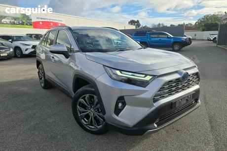 Silver 2024 Toyota RAV4 Wagon Gxl (Awd) Hybrid