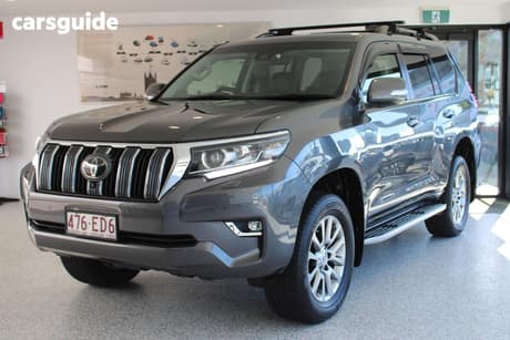 Grey 2018 Toyota Landcruiser Prado Wagon Vx (4X4)