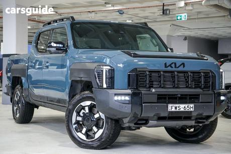 Blue 2025 Kia Tasman Double Cab Pick Up X-Line (4X4) (Std) Body Fender