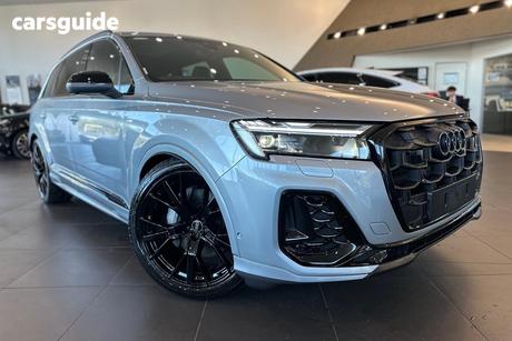 Silver 2026 Audi Q7 SUV TDI 210KW S LINE 4WD