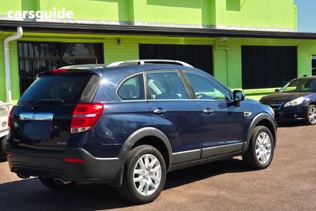 Blue 2018 Holden Captiva Wagon Active 7 Seater